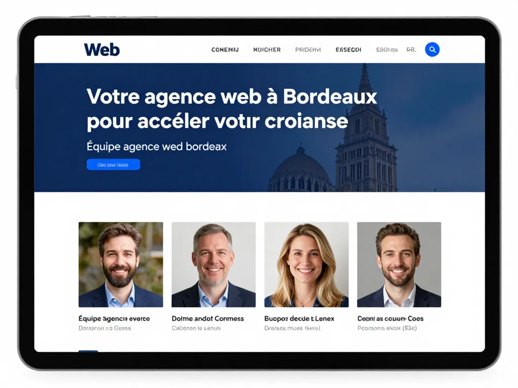 Équipe agence web bordeaux