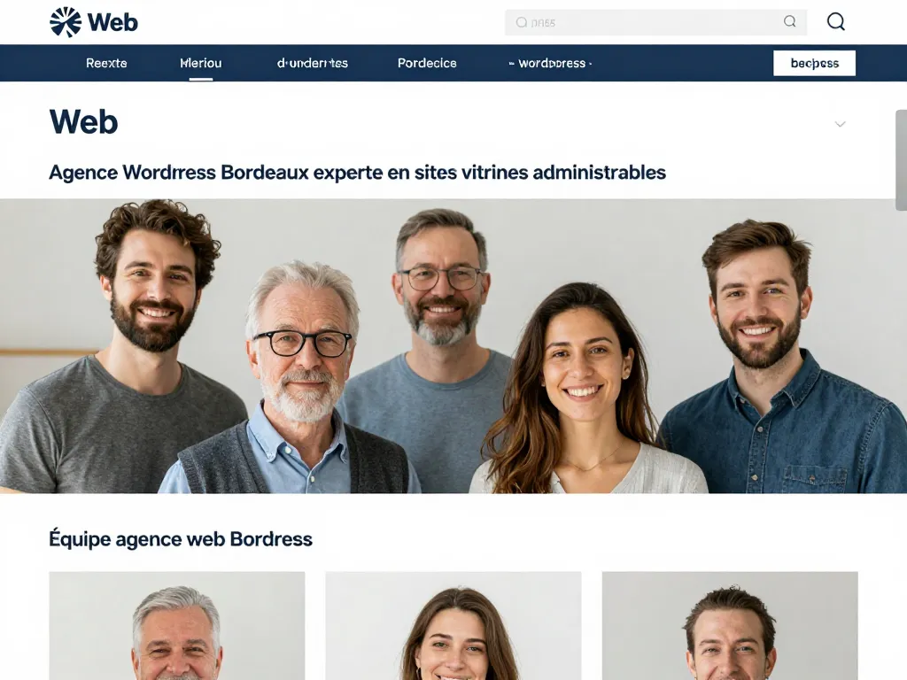 Équipe agence web Bordeaux
