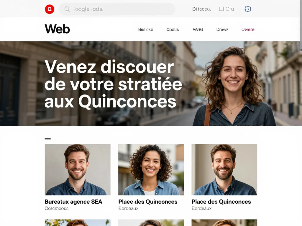 Bureaux agence SEA Place des Quinconces Bordeaux