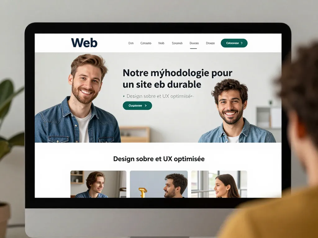 Design sobre et UX optimisée